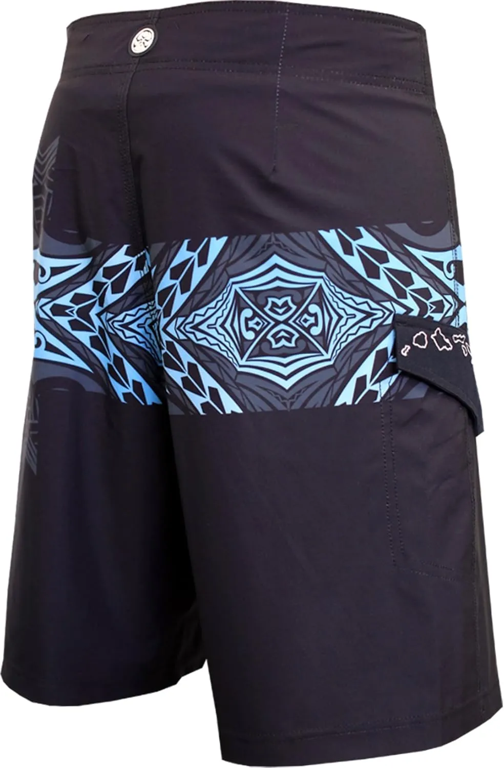 21" Kanaha 8 Way Stretch Mens Quick Dry Board Shorts