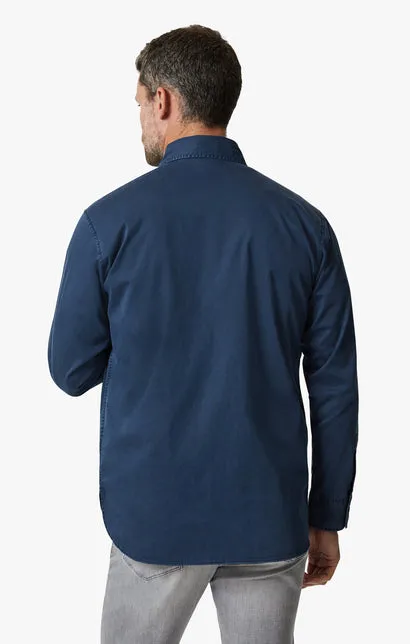 34 Heritage Overshirt Dark Blue