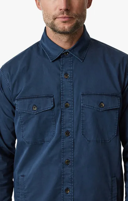 34 Heritage Overshirt Dark Blue