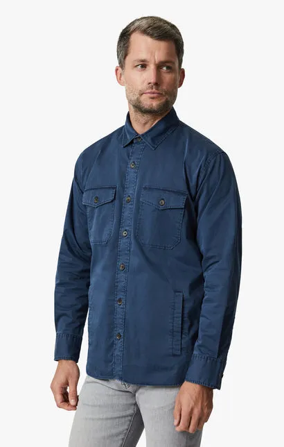 34 Heritage Overshirt Dark Blue