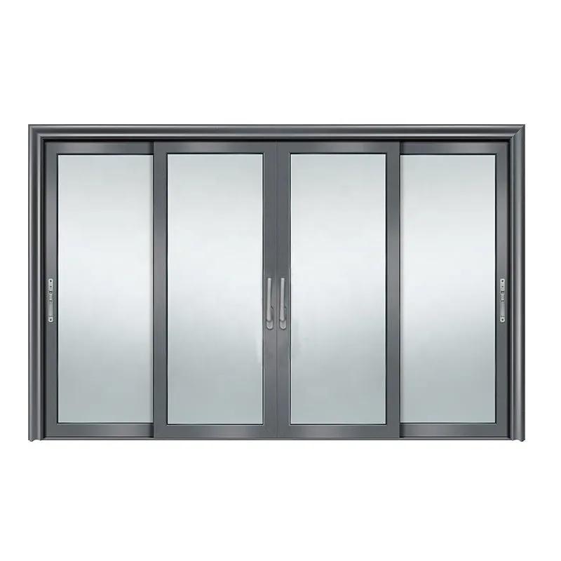 Accordion sliding door and window 70series glass 6063-t5