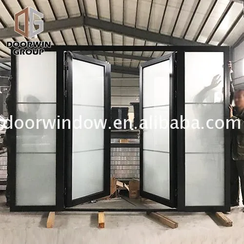 aluminium bathroom glass door by Doorwin on Alibaba
