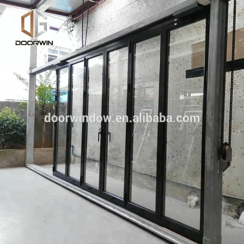 aluminium bi fold window and doors folding doors for bathrooms by Doorwin