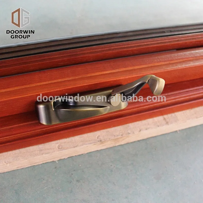Aluminum corner window casement with handle aluminium latch by Doorwin on Alibaba