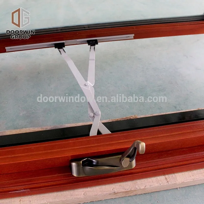 Aluminum corner window casement with handle aluminium latch by Doorwin on Alibaba