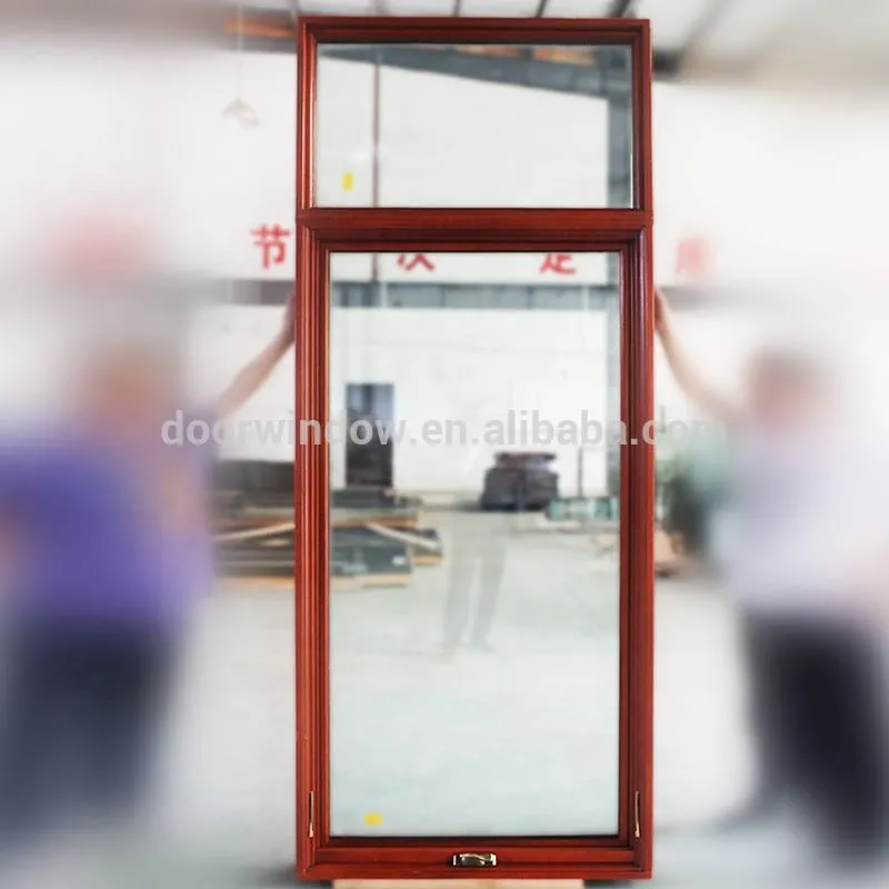 Aluminum corner window casement with handle aluminium latch by Doorwin