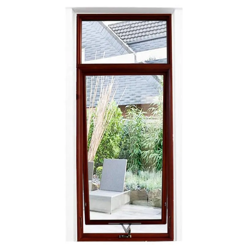 Aluminum corner window casement with handle aluminium latch by Doorwin
