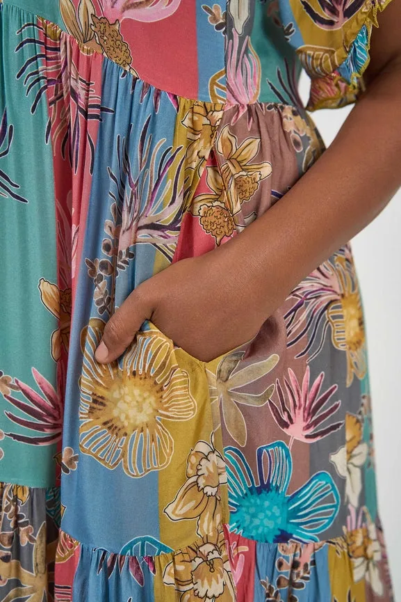 Amisha Short Sleeve Maxi Chai