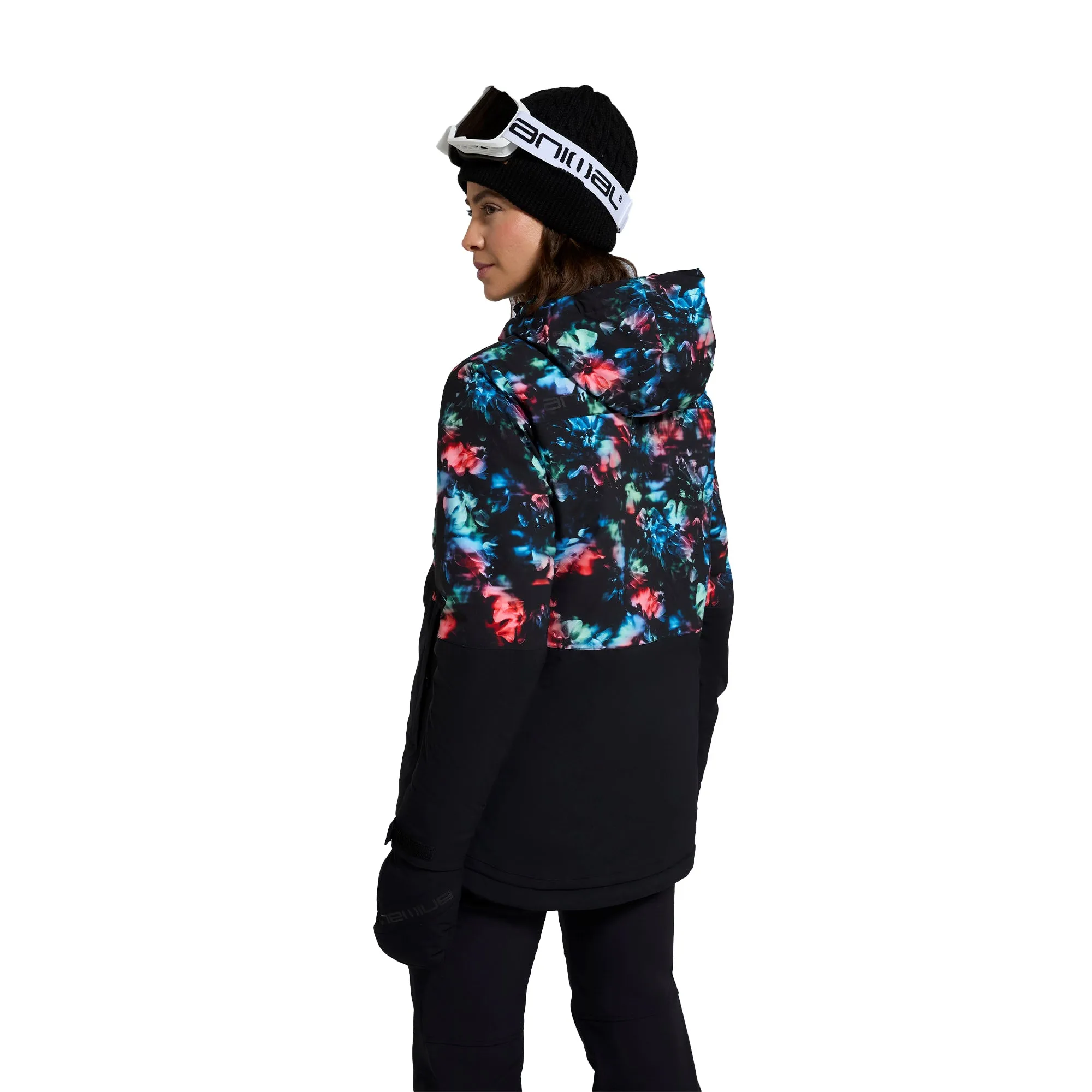 Animal Womens/Ladies Edge Graphic Print Ski Jacket
