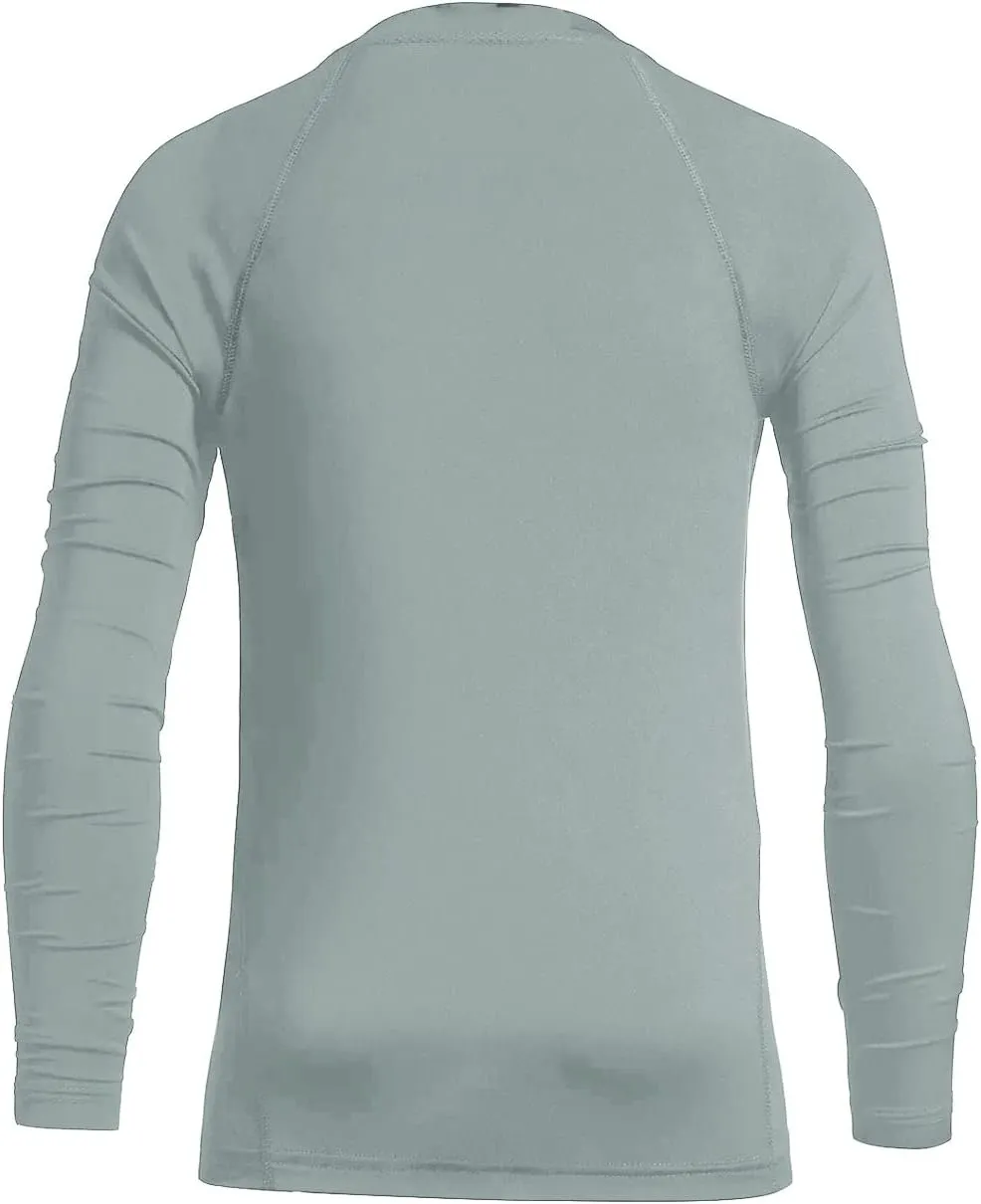 baleaf Boys Compression Shirt Long Sleeve Youth Undershirts Kids Football Baseball Baselayer Cold Gear Quick Dry