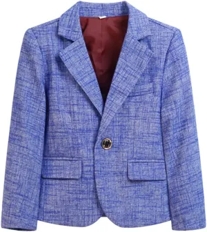 Boys Fashion Blazers Casual Jackets Coat 2-12Years