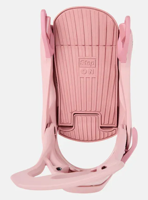 Burton Step On Snowboard Bindings Womens 2024 Powder Blush
