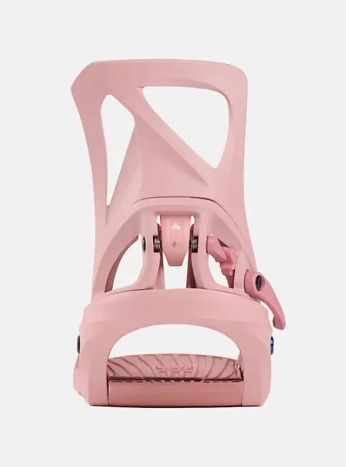 Burton Step On Snowboard Bindings Womens 2024 Powder Blush