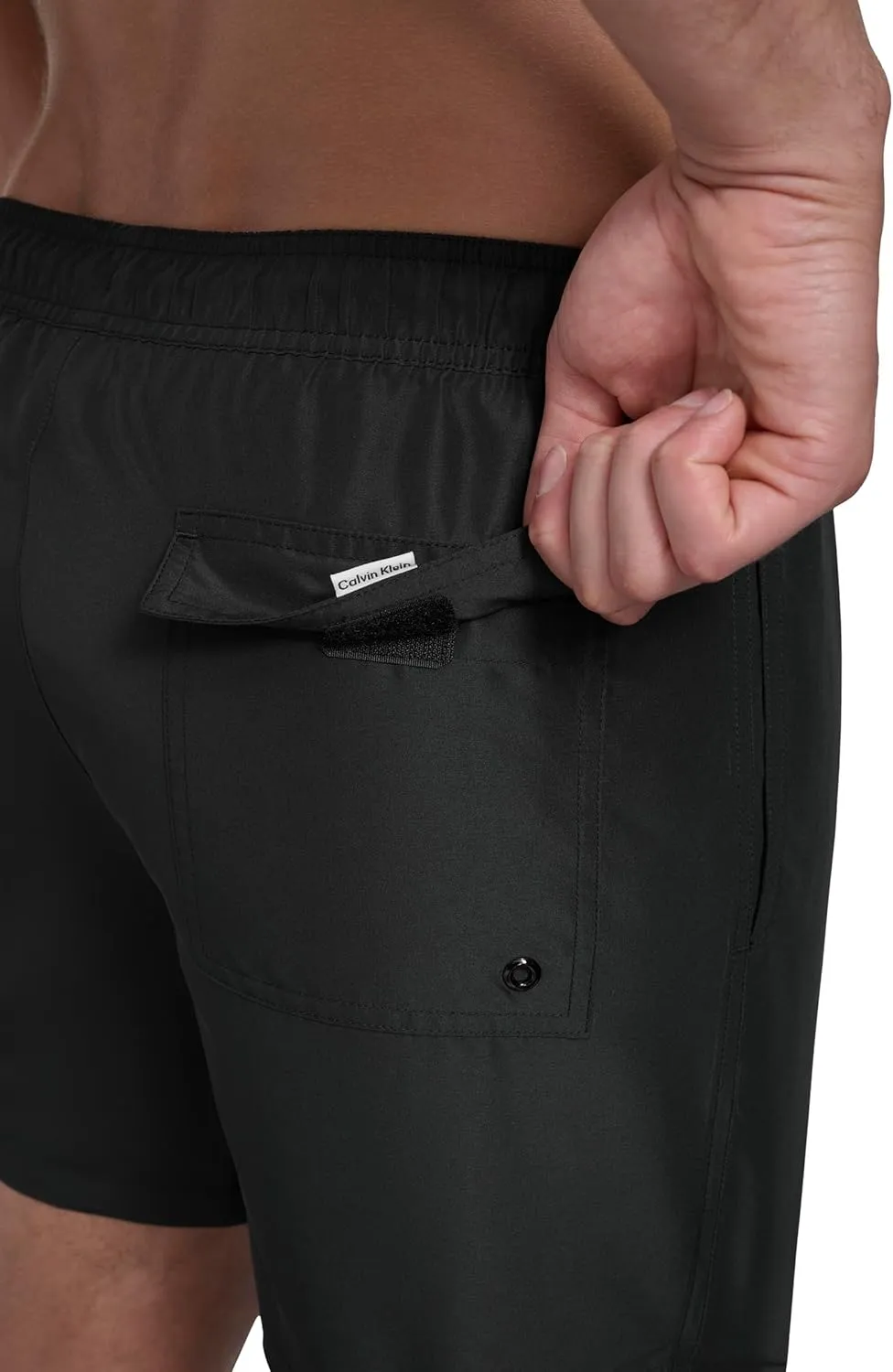 Calvin Klein Men's Volley Quick Dry Lightweight Swim Trunk