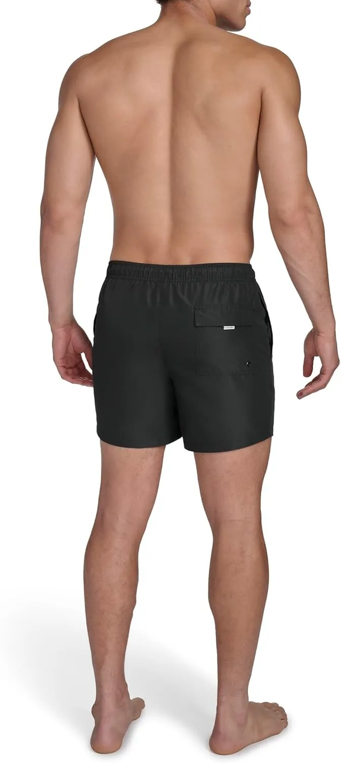 Calvin Klein Men's Volley Quick Dry Lightweight Swim Trunk