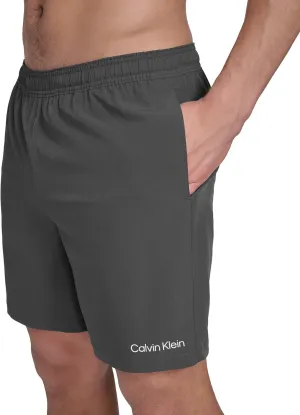 Calvin Klein Men's Volley Quick Dry Stretch Swim Trunk