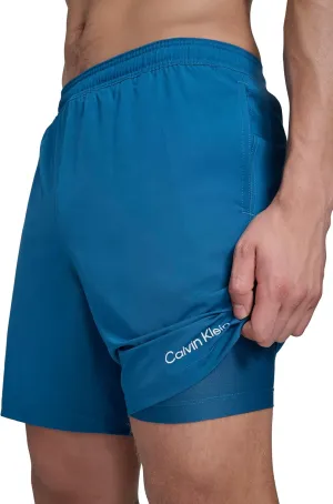 Calvin Klein Men's Volley Quick Dry Stretch Swim Trunk