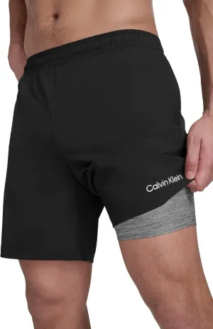 Calvin Klein Men's Volley Quick Dry Stretch Swim Trunk