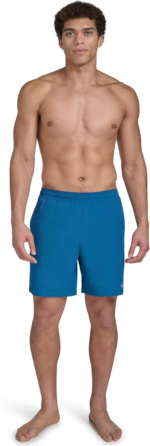 Calvin Klein Men's Volley Quick Dry Stretch Swim Trunk
