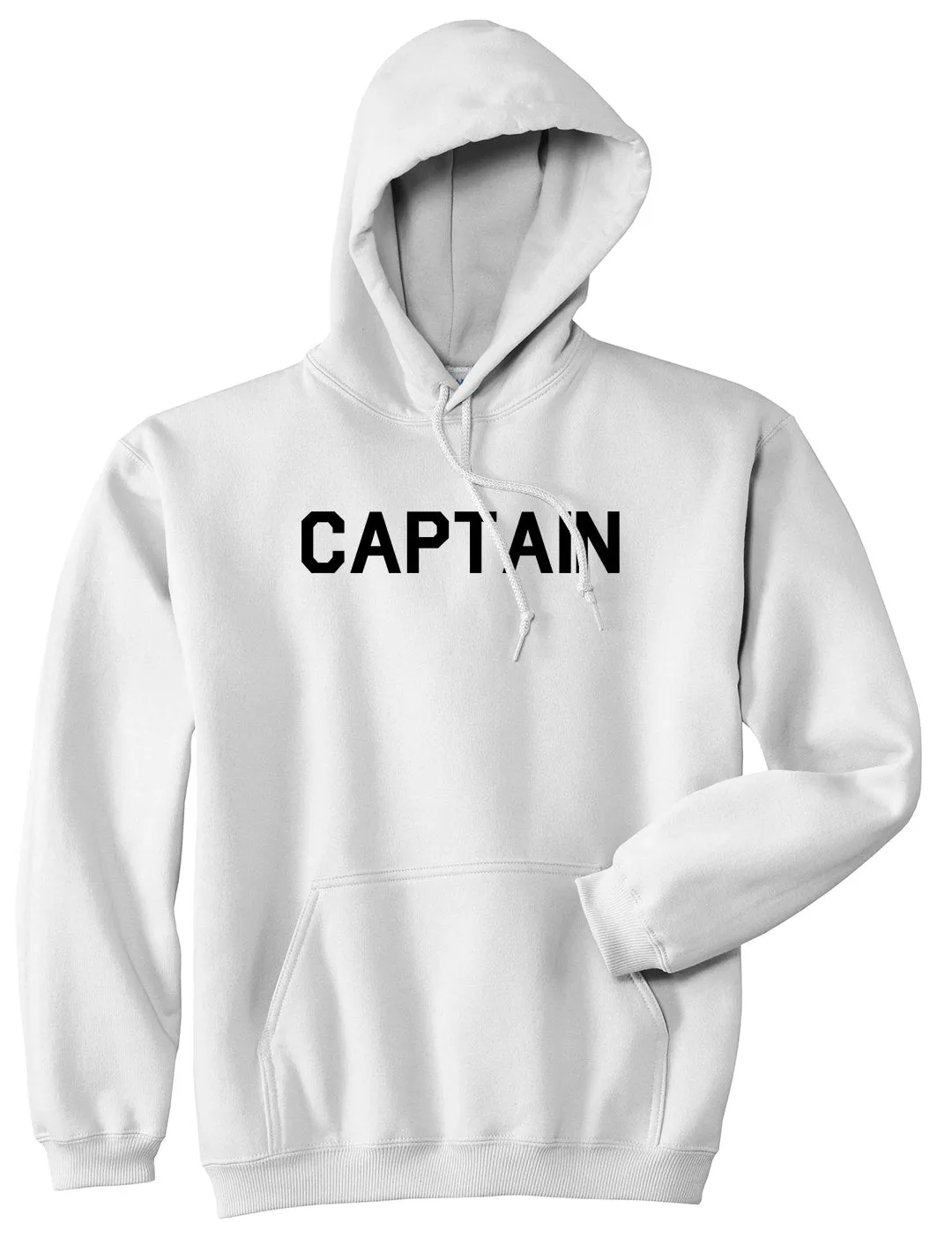 Captain Mens Pullover Hoodie