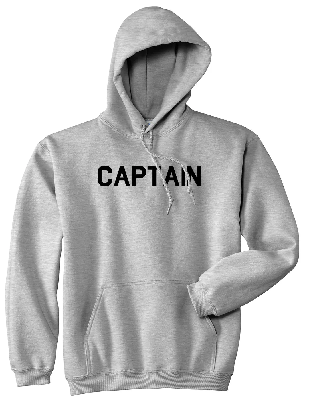 Captain Mens Pullover Hoodie