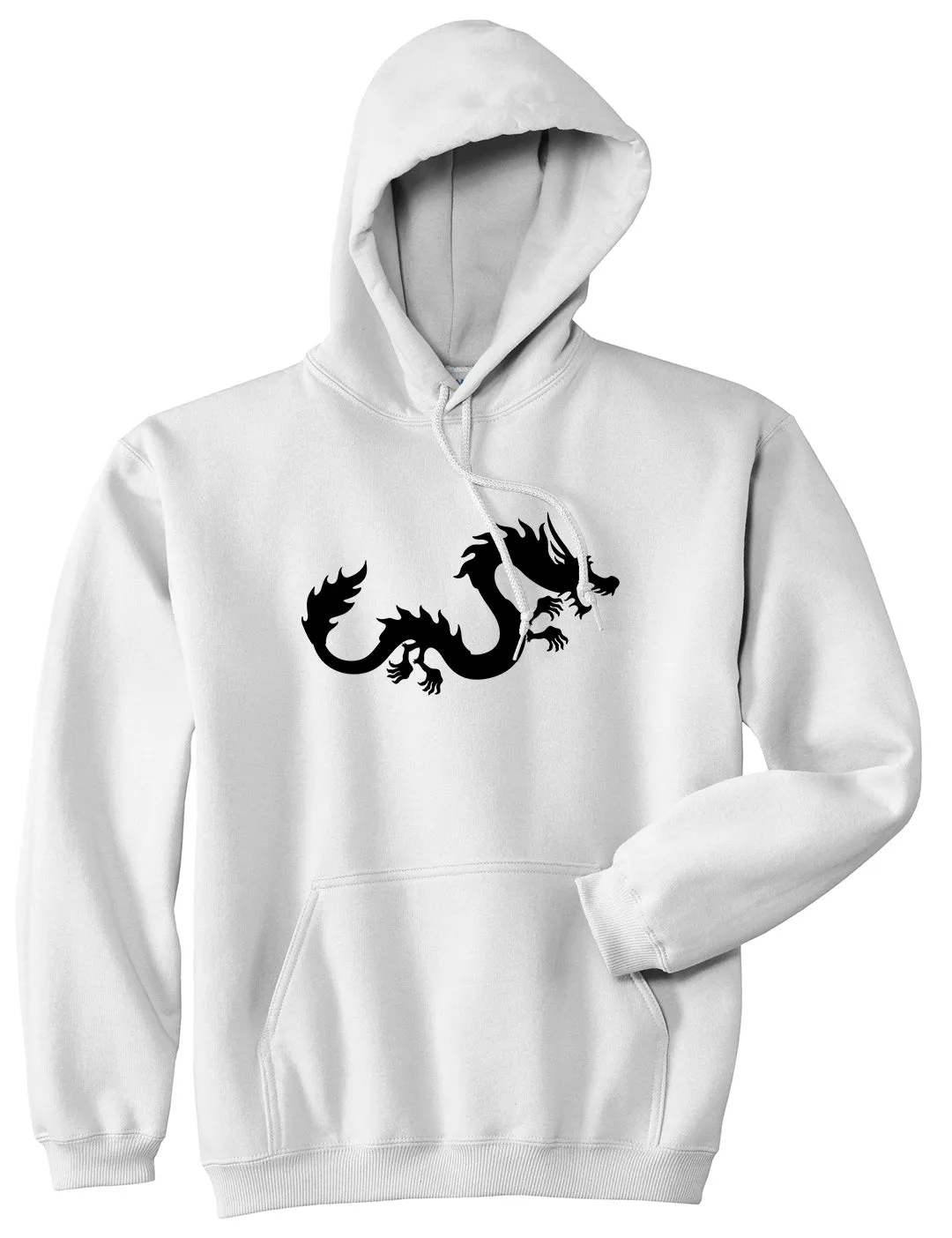 Chinese Dragon Mens Pullover Hoodie