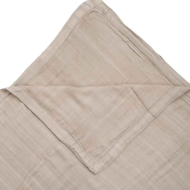 Deluxe Muslin Quilted Throw
