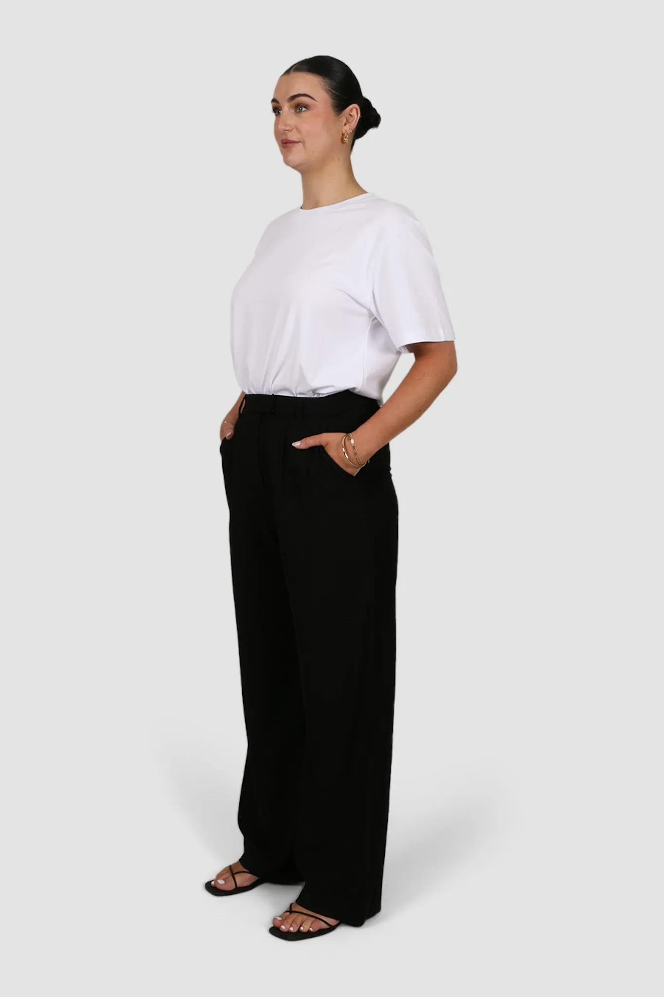 DOWNTOWN PANT BLACK TALL FIT