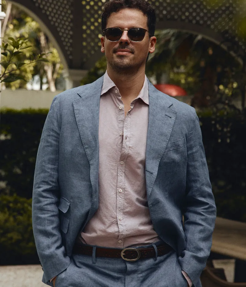 Genova Shirt in Soft Pink