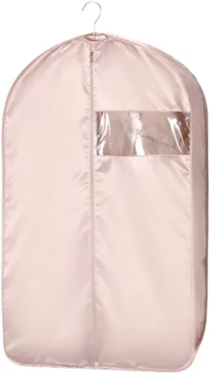 Habrur Clothes Cover 3.9"" Gusseted Garment Bags For Hanging Clothes Dress Bags With Clear Window 3 Pack Suit Bags (Color : A, Size : 110 * 58cm)