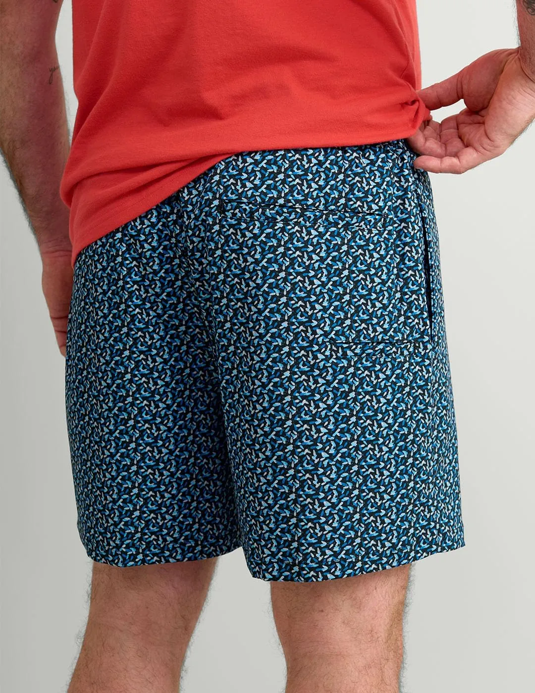 HUK Men's Pursuit Volley Pattern, Quick-Dry Shorts