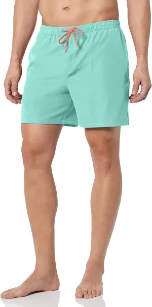 HUK Men's Volley 5.5" Elastic Waist Quick-Dry Swim Shorts