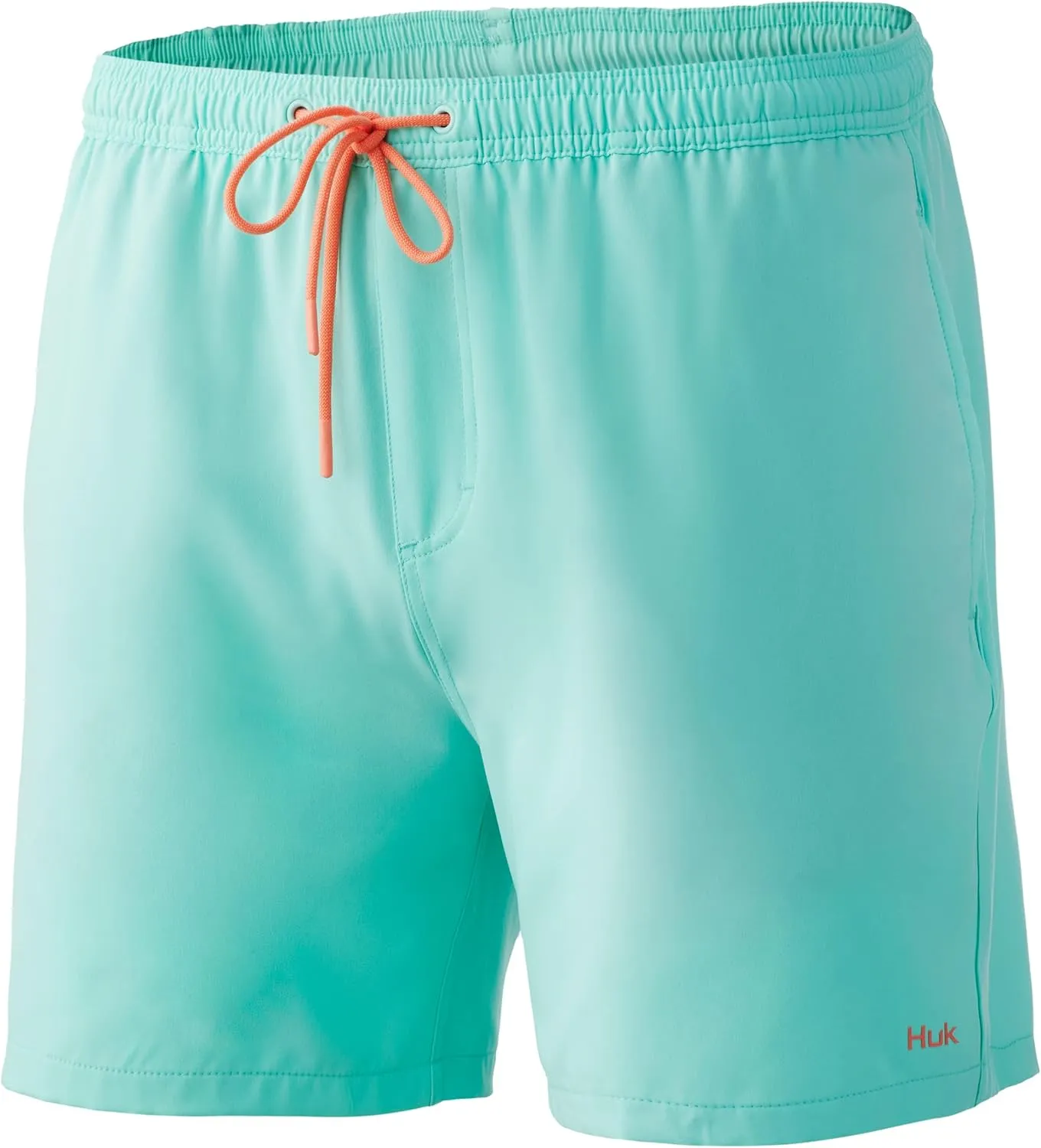 HUK Men's Volley 5.5" Elastic Waist Quick-Dry Swim Shorts