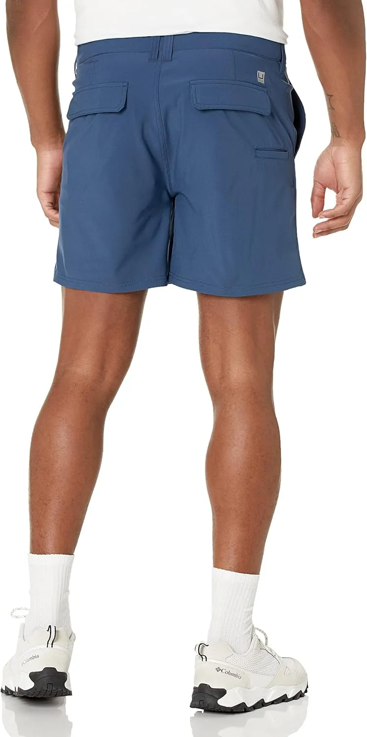 HUK Pursuit 6", Quick-Dry Fishing Shorts for Men