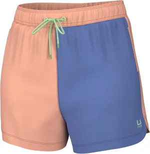 HUK Pursuit Volley Pattern, Quick-Dry Shorts for Women