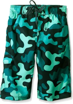 Kanu Surf Boys' Specter Quick Dry UPF 50  Beach Swim Trunk