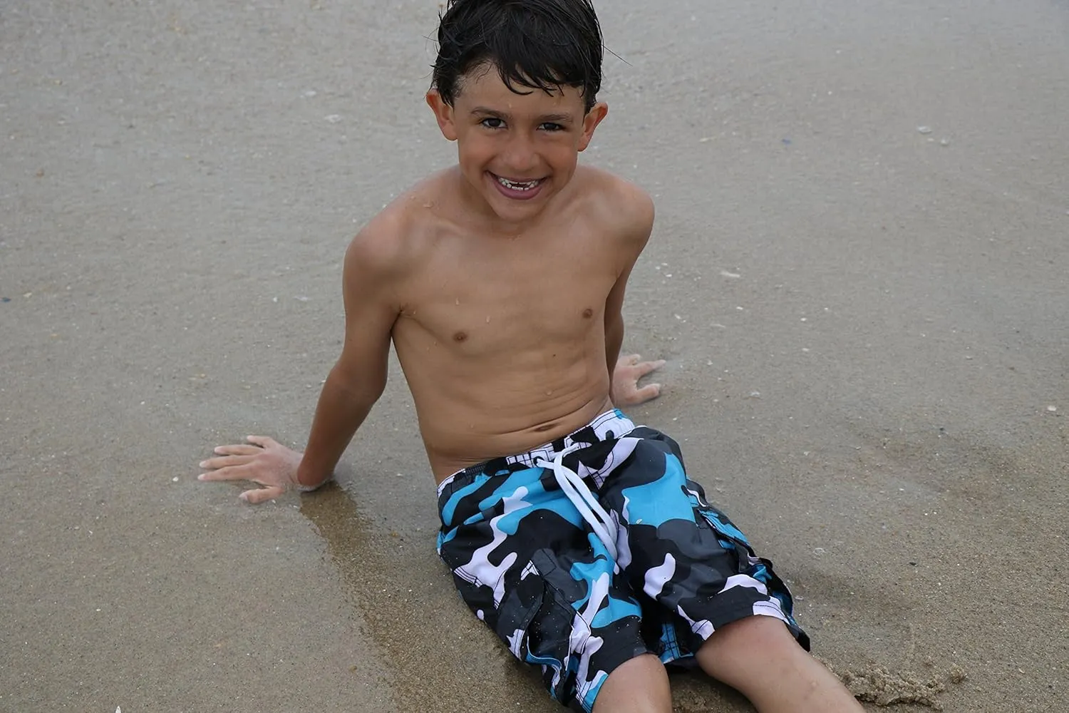 Kanu Surf Boys' Specter Quick Dry UPF 50  Beach Swim Trunk