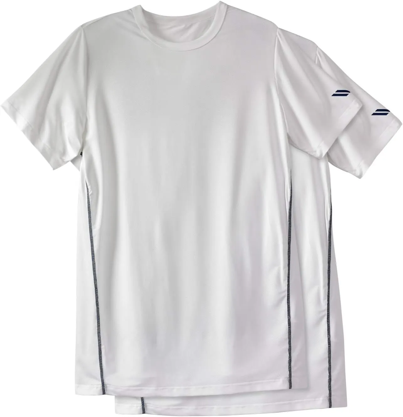 KingSize Men's Big & Tall Performance Crewneck Undershirt 2-Pack