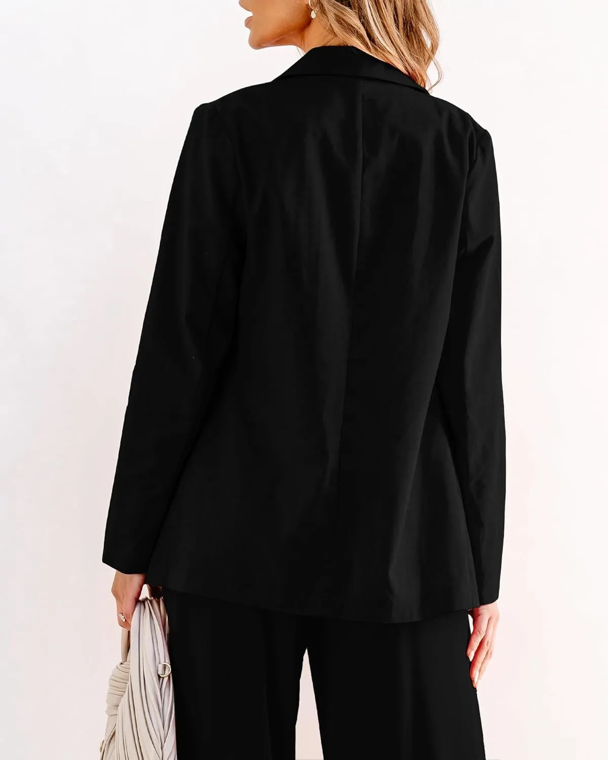 luvamia Blazers for Women Business Casual Dressy Work Fashion Lightweight Spring Summer Linen Unlined 2025 Suit Jackets