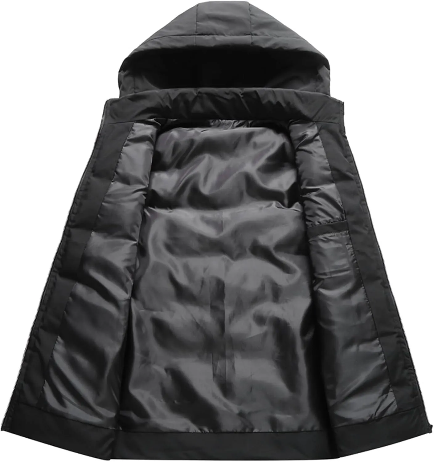 Men Sleeveless Vest Jacket Autumn Winter Fashion Casual Cotton Padded Coats Thick Warm Waistcoat