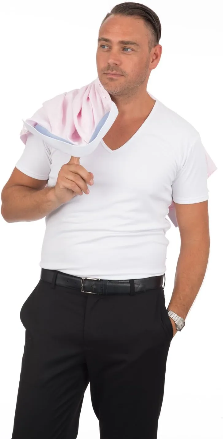Mens All-Over Sweatproof Undershirt 2.0 with 3X Larger Underarm Membrane