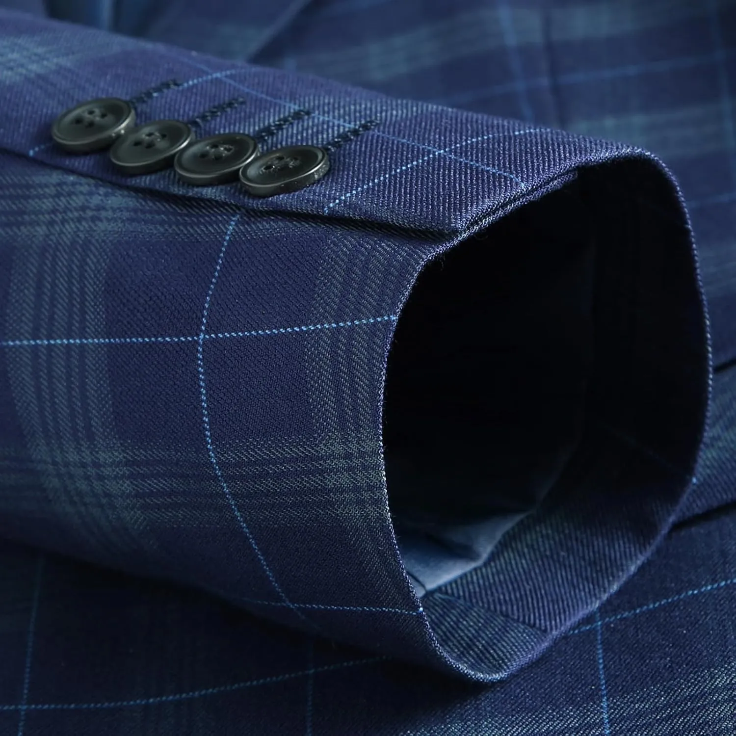 Men's Plaid Blazer Sport Coats Jackets Slim Fit Lightweight Casual Checkered Blazer for Men