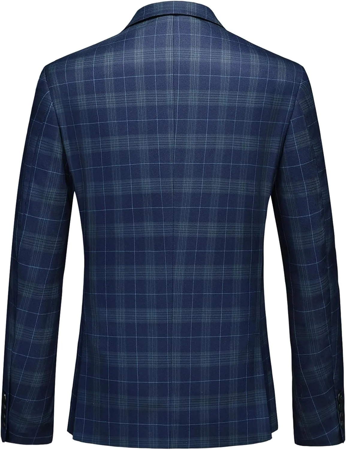 Men's Plaid Blazer Sport Coats Jackets Slim Fit Lightweight Casual Checkered Blazer for Men