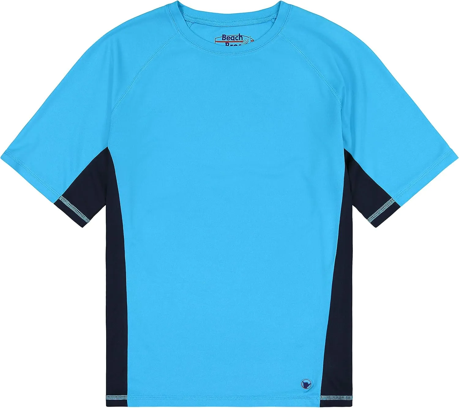 Men's UPF 50  Swim Shirt - Short Sleeve Quick Dry Rashguard