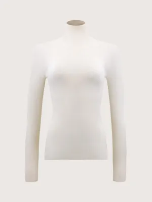 Merle High Neck Merino Top