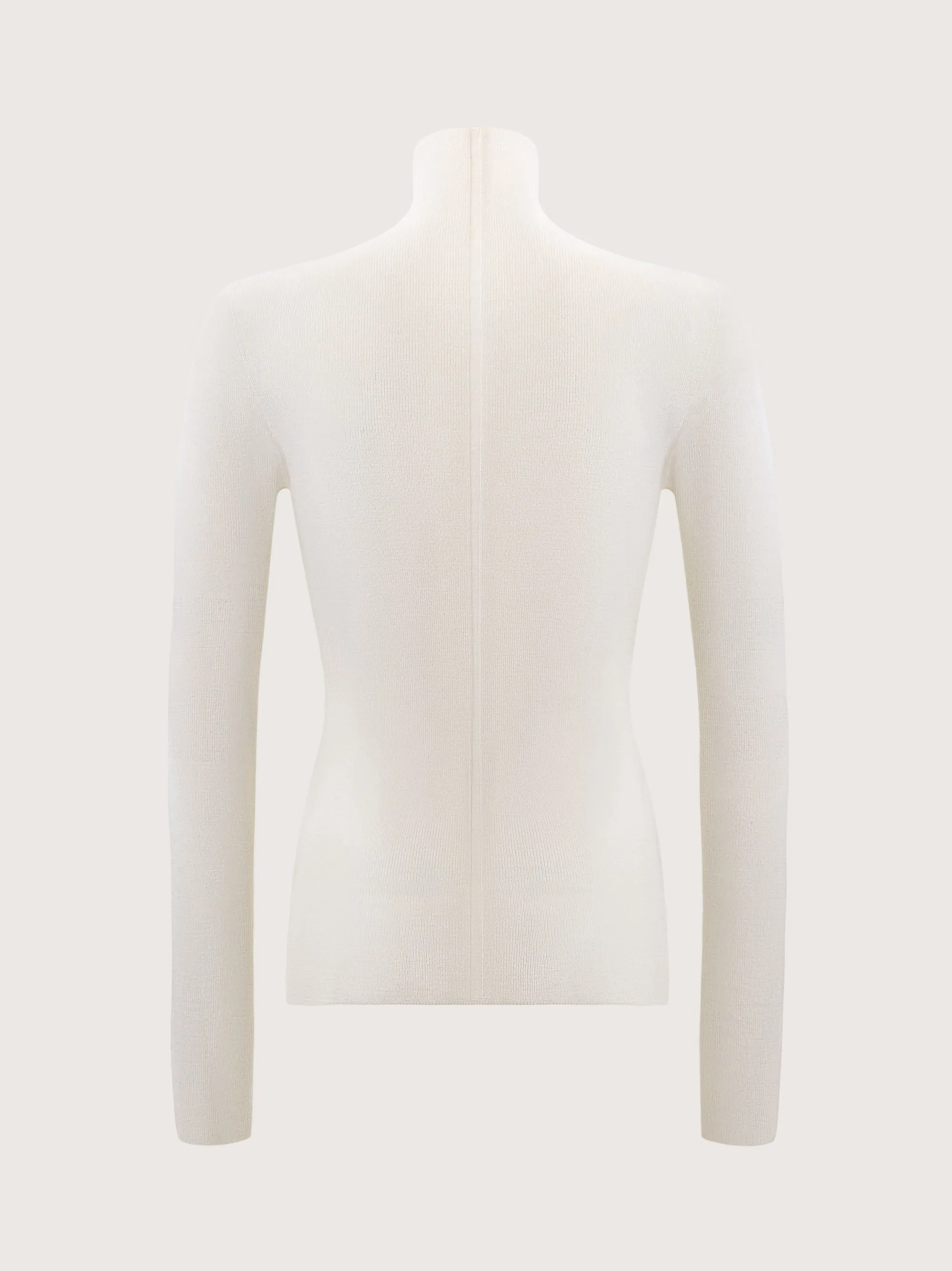 Merle High Neck Merino Top