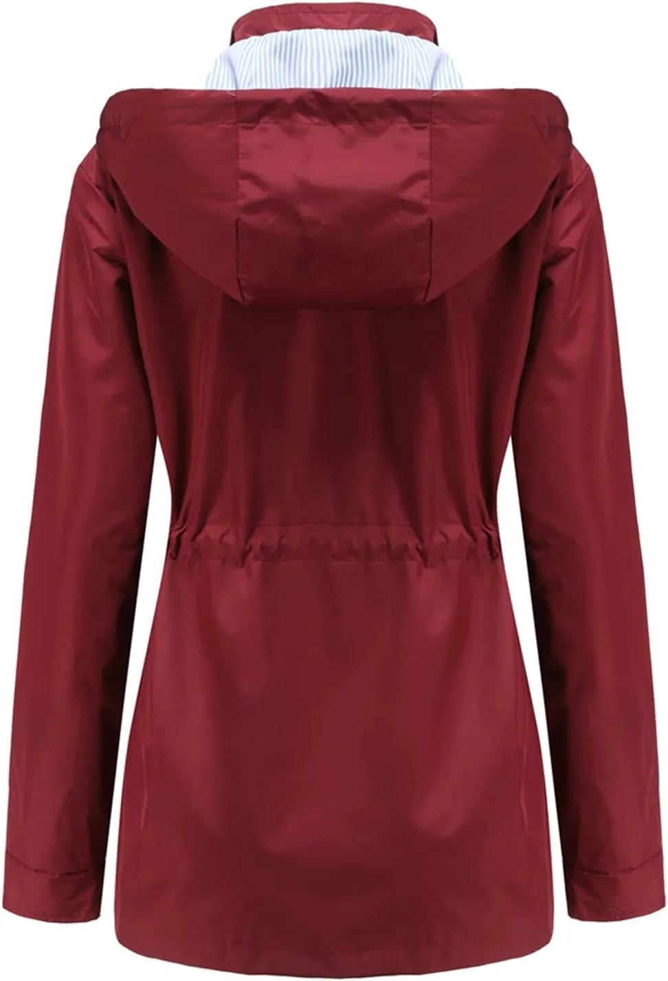 MODFUL Womens lightweight Jackets Waterproof Rain Jacket Windbreaker Outdoor Trench Coats With Hood