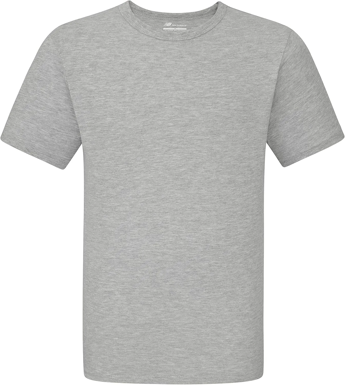 New Balance Men's Cotton Performance Crew Neck Undershirts (3 Pack)