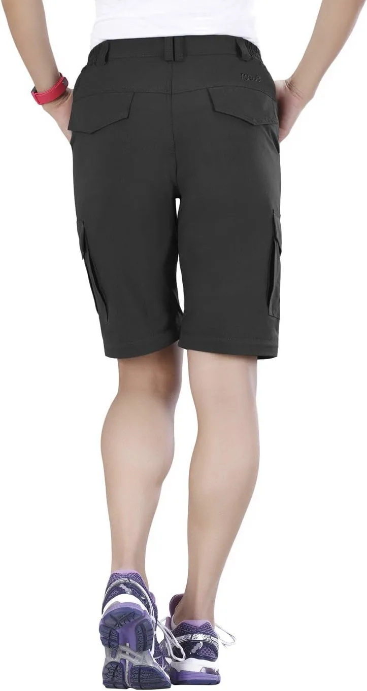 Nonwe Women's Outdoor Water-Resistant Quick Dry Convertible Cargo Pants