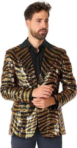 Opposuits Men's Crazy Fun Blazer - Perfect for Special Party Jacket - Stylish, Jacket